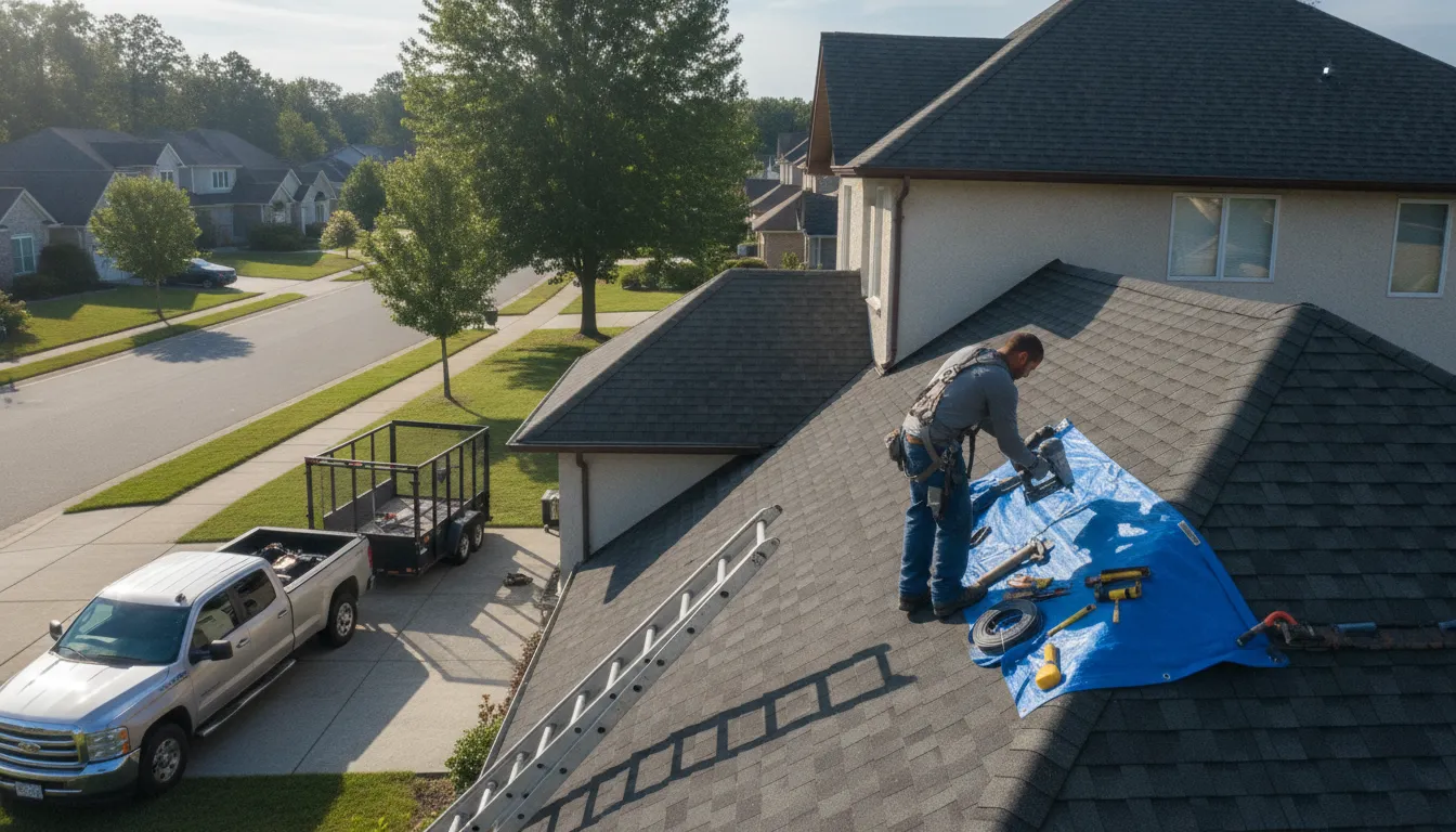 Roofing in Springville